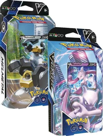 Pokemon GO Melmetal V/Mewtwo V Battle Decks [Set of 2] — sealed Pokémon TCG product