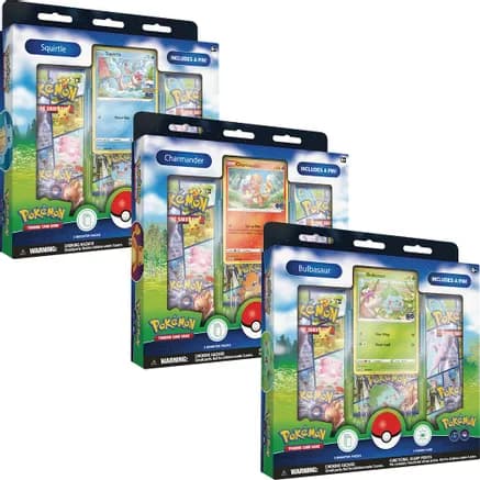 Pokemon GO Pin Collection [Set of 3] — sealed Pokémon TCG product