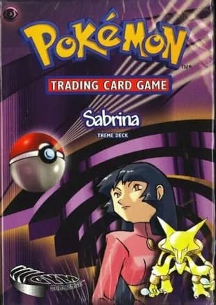 Gym Challenge Theme Deck - "Sabrina" — sealed Pokémon TCG product