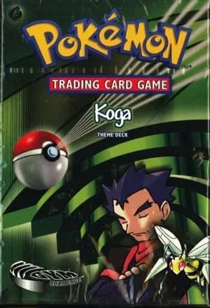 Gym Challenge Theme Deck - "Koga" — sealed Pokémon TCG product