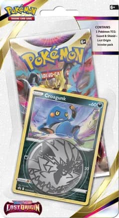 Lost Origin Single Pack Blister [Croagunk] — sealed Pokémon TCG product