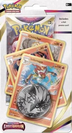 Lost Origin Premium Checklane Blister [Infernape] — sealed Pokémon TCG product