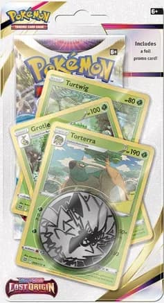 Lost Origin Premium Checklane Blister [Torterra] — sealed Pokémon TCG product