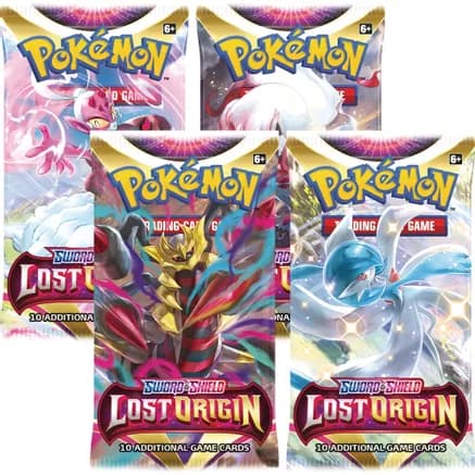 Lost Origin Booster Pack Art Bundle [Set of 4] — sealed Pokémon TCG product