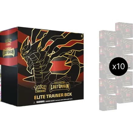 Lost Origin Elite Trainer Box Case — sealed Pokémon TCG product