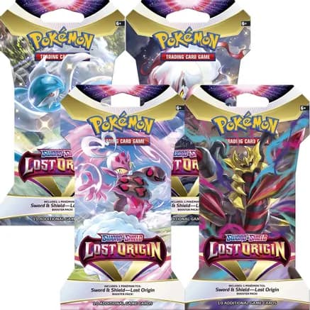 Lost Origin Sleeved Booster Pack Art Bundle [Set of 4] — sealed Pokémon TCG product