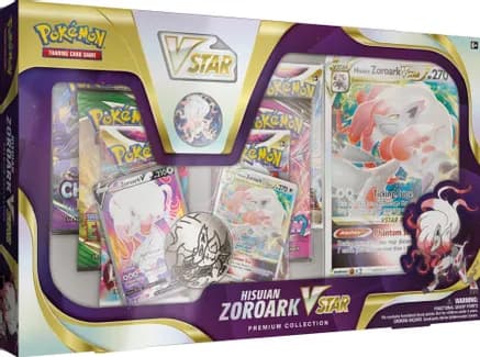 Hisuian Zoroark VSTAR Premium Collection — sealed Pokémon TCG product