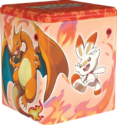 Pokemon Stacking Tin: Fire — sealed Pokémon TCG product