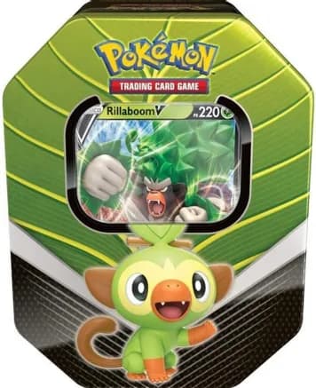 Galar Partners International Tin [Rillaboom V] — sealed Pokémon TCG product