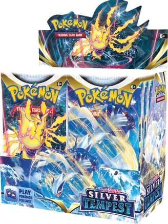 Silver Tempest Booster Box — sealed Pokémon TCG product