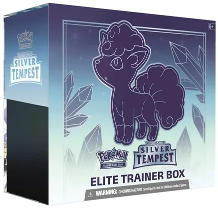 Silver Tempest Elite Trainer Box — sealed Pokémon TCG product