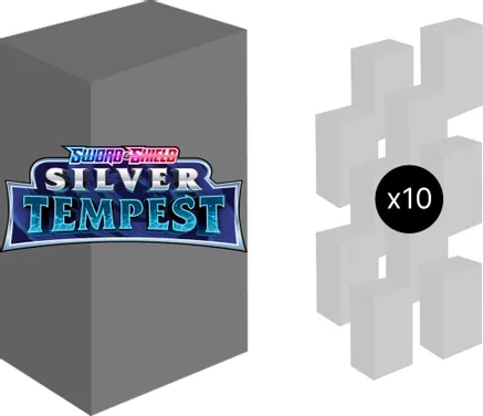 Silver Tempest Build & Battle Box Display — sealed Pokémon TCG product