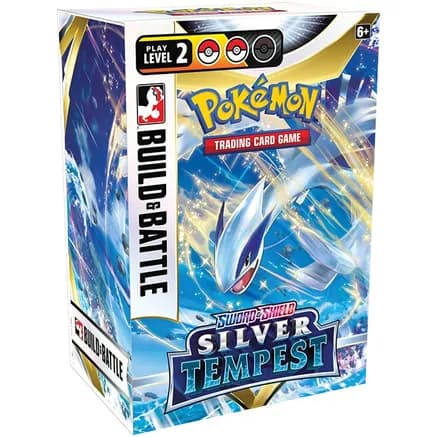 Silver Tempest Build & Battle Box — sealed Pokémon TCG product