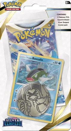 Silver Tempest Single Pack Blister [Basculin] — sealed Pokémon TCG product