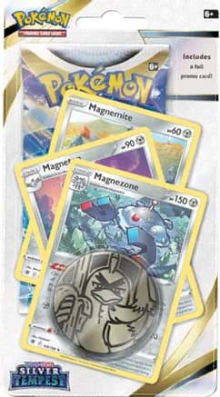 Silver Tempest Premium Checklane Blister [Magnezone] — sealed Pokémon TCG product