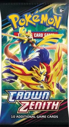 Crown Zenith Booster Pack — sealed Pokémon TCG product