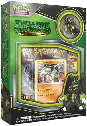 Zygarde Complete Forme Pin Collection — sealed Pokémon TCG product