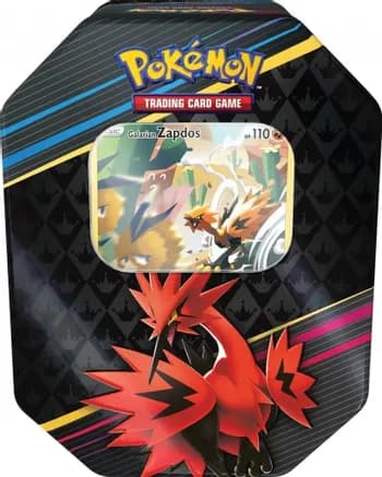 Crown Zenith Tin [Galarian Zapdos] (International Version) — sealed Pokémon TCG product
