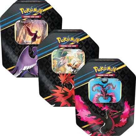 Crown Zenith Tin [Set of 3] (International Version) — sealed Pokémon TCG product