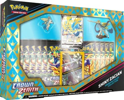 Crown Zenith Premium Figure Collection [Shiny Zacian] — sealed Pokémon TCG product