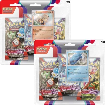 Scarlet & Violet 3 Pack Blister [Set of 2] — sealed Pokémon TCG product