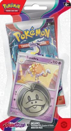 Scarlet & Violet Single Pack Blister [Espathra] — sealed Pokémon TCG product