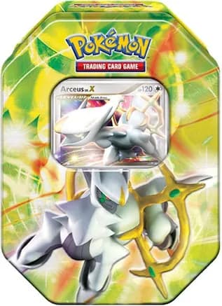Arceus Collector's Tin [Green] — sealed Pokémon TCG product