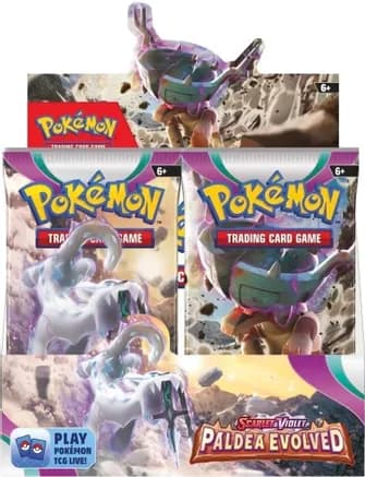 Paldea Evolved Booster Box — sealed Pokémon TCG product