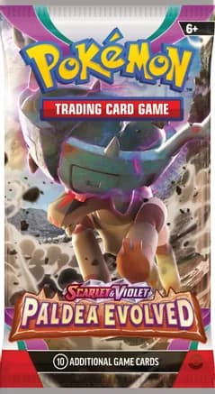 Paldea Evolved Booster Pack — sealed Pokémon TCG product