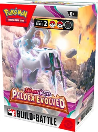 Paldea Evolved Build & Battle Box — sealed Pokémon TCG product