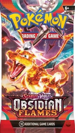 Obsidian Flames Booster Pack — sealed Pokémon TCG product