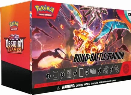 Obsidian Flames Build & Battle Stadium — sealed Pokémon TCG product