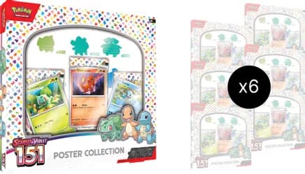 151 Poster Collection Case — sealed Pokémon TCG product