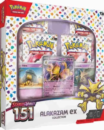151: Alakazam ex Collection — sealed Pokémon TCG product