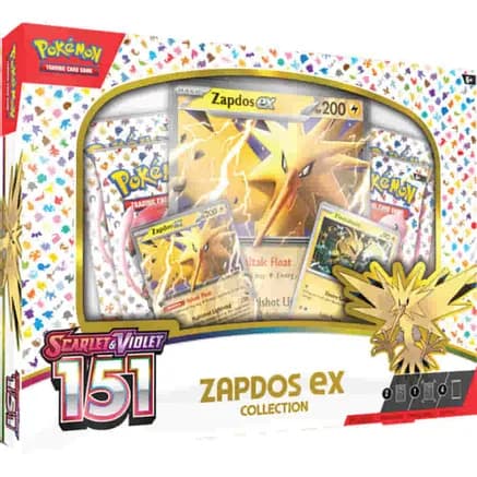 151: Zapdos ex Collection — sealed Pokémon TCG product