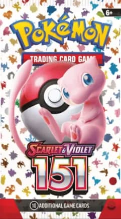 151 Booster Pack — sealed Pokémon TCG product