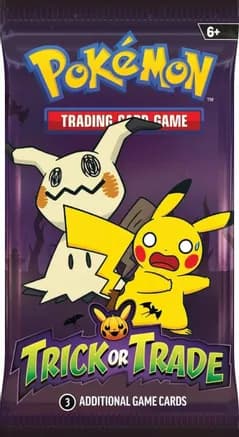 Trick or Trade BOOster Bundle 2023 - Mini Booster Pack — sealed Pokémon TCG product