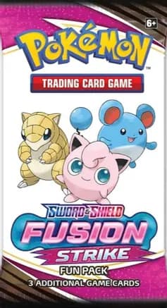 Fusion Strike Fun Pack — sealed Pokémon TCG product