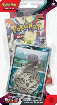 Obsidian Flames Single Pack Blister [Paldean Wooper] — sealed Pokémon TCG product