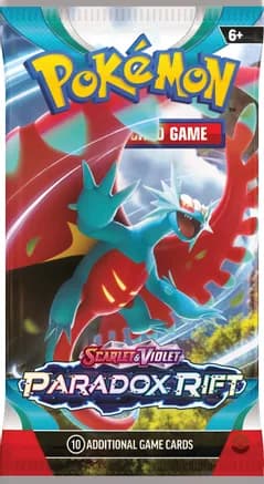 Paradox Rift Booster Pack — sealed Pokémon TCG product