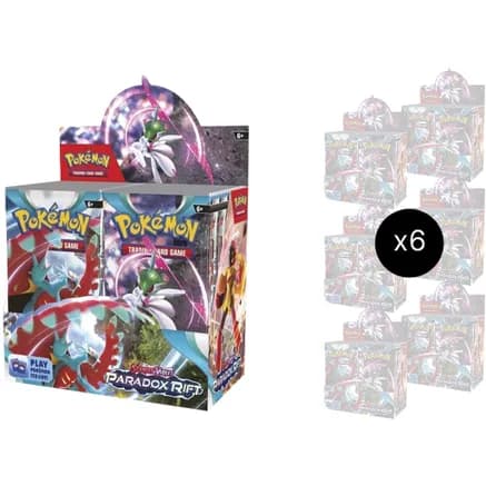Paradox Rift Booster Box Case — sealed Pokémon TCG product