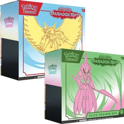 Paradox Rift Elite Trainer Boxes [Set of 2] — sealed Pokémon TCG product
