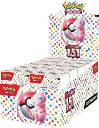 151 Booster Bundle Display — sealed Pokémon TCG product
