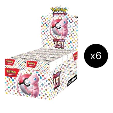 151 Booster Bundle Display Case — sealed Pokémon TCG product