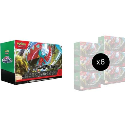 Paradox Rift Build & Battle Stadium Case — sealed Pokémon TCG product