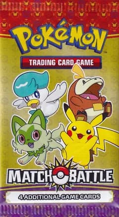 McDonald's 2023 Match & Battle Pack — sealed Pokémon TCG product
