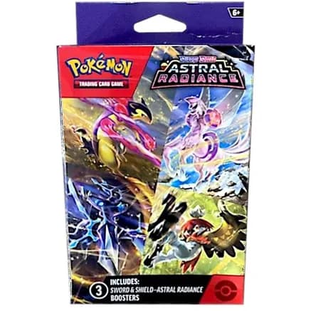 Astral Radiance 3 Pack Hanger Box — sealed Pokémon TCG product