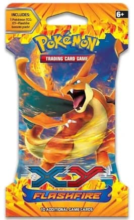 Flashfire Sleeved Booster Pack — sealed Pokémon TCG product