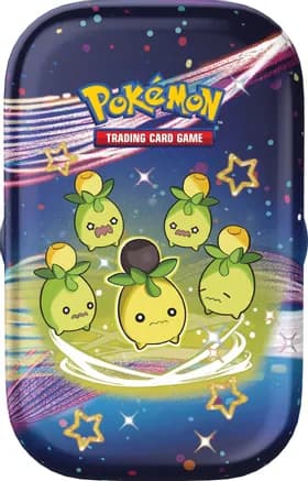 Paldean Fates Mini Tin [Smoliv] — sealed Pokémon TCG product