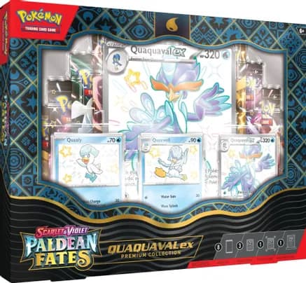Paldean Fates Premium Collection [Quaquaval ex] — sealed Pokémon TCG product